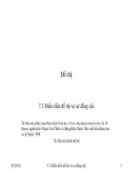 Bài giảng toán rời rạc phần biểu diễn đồ thị và sự đẳng cấu 