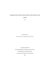 Barrier free HDB kitchen design for wheelchair users