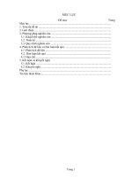 đề tài nghiên cứu khoa học:  Vận dụng phương pháp Bàn tay nặn bột trong dạy học môn Sinh học 8 ở trường Trung học cơ sở N’Thol Hạ