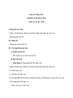 Giáo án tiếng việt 3 tuần 22 bài chính tả   nghe   viết ê đi xơn, phân biệt trch, dấu hỏi dấu ngã 