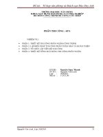 Tổ hợp văn phòng và khách sạn Đào Duy Anh(Phần Thi Công)