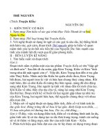 Hướng dẫn soạn bài : THỀ NGUYỀN