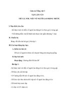 Giáo án tiếng việt 3 tuần 22 bài tập làm văn   nói, viết về một người lao động trí óc 