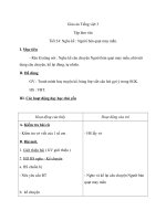 Giáo án tiếng việt 3 tuần 24 bài tập làm văn   nghe   kể người bán quạt may mắn 