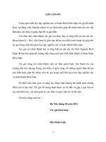 Biện pháp nâng cao chất lượng kiểm tra nội bộ của hiệu trưởng trường Tiểu học Quang Trung, Thị xã Sơn Tây, Thành phố Hà Nội