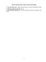 Tích hợp môn địa lý, môn ngữ văn, môn giáo dục công dân và môn mĩ thuật vào dạy môn lịch sử lớp 7  tiết 21 lịch sử địa phương “ thăng long thời nhà lý (từ thế kỉ XI đến thế kỉ XIII)” 