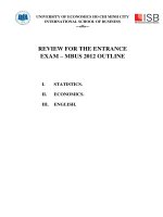 Đề cương ôn thi mbus của đại học kinh tế tp HCM 2012 