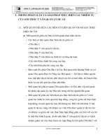 PHƯƠNG PHÁP LUẬN và GIẢI PHÁP THỰC HIỆN các NHIỆM vụ của gói THẦU tư vấn QUẢN lý dự án