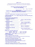 BIÊN bản số NGHIỆM THU HOÀN THÀNH bộ PHẬN CÔNG TRÌNH xây DỰNG, GIAI đoạn THI CÔNG xây DỰNG 