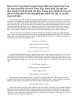 ( Phân tích ) Đoạn trích Trao Duyên