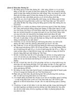 Đề cương ôn thi môn học