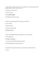 Đè thi 25 câu hỏi trắc nghiệm thực tế có đáp án kinh tế công cộng 