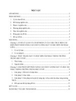 Một số giải pháp nhăm nâng cao chất lượng dạy và học môn âm nhạc lớp 6 trong trường THCS