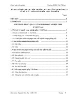 Đánh giá hiện trạng môi trường nghành công nghiệp giấy và đề xuất giải pháp khắc phục ô nhiễm