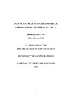 Enka as a marker of social difference uncovering tradition as taste 