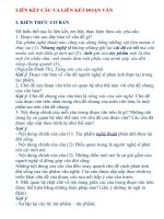 Soạn bài: Liên kết câu và liên kết đoạn văn