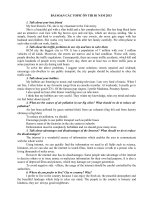 Tài liệu tiếng anh b1 năm 2013 (bài SOẠN 38 TOPIC ôn THI b1 năm 2013 học VIỆN HÀNH CHÍNH THEO đề CƯƠNG HƯỚNG dẫn của học VIỆN) 