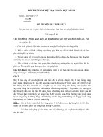 đề thi bồi thường thiệt hại ngoài hợp đồng