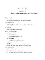 Giáo án tiếng việt 3 tuần 23 bài tập làm văn   kể lại một buổi biểu diễn nghệ thuật 