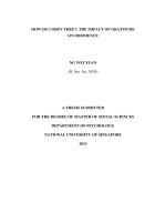 How do i obey thee the impact of gratitude on obedience 