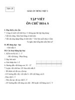 Giáo án tiếng việt 3 tuần 25 bài tập viết   ôn chữ hoa l 