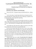 Lê văn vinh Mặt trận tổ quốc thôn phú yên phát biểu bài tham luận tại HN điển hình tiên tiến 5 năm