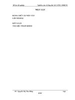 Đồ án tốt nghiệp  Nghiên cứu về tổng đài ALCATEL 1000E10