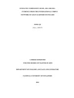 Syntactic complexity of EFL, ESL and ENL  evidence from the international corpus network of asian learners of english 
