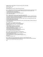 Đề Thi Cấp Huyện Môn Vật Lý Lớp 9