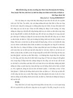 Biến đổi đời sống văn hóa của đồng bào thái ở bản mai quỳnh