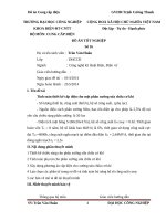 THIẾT KẾ CẤP ĐIỆN CHO PHÂN XƯỞNG CƠ KHÍ CỠ NHỎ