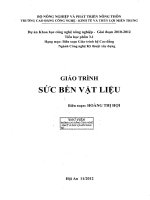 Giáo trình sức bền vật liệu