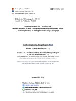 Hồ sơ xử lý nền đất yếu Dự án Đà Nẵng  Quảng Ngãi