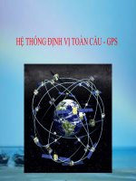 HỆ THỐNG ĐỊNH vị TOÀN cầu GPS
