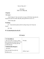 Giáo án tiếng việt 3 tuần 25 bài kể chuyện   hội vật 