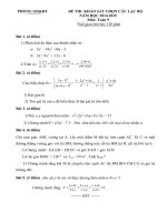 Bộ đề thi HSG cáp huyện lớp 9