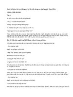 Soạn bài: Khúc hát ru những em bé lớn trên lưng mẹ