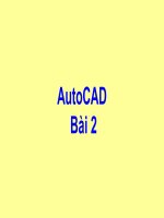 bài giảng autocad 2007   bài 2 
