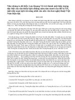 Cảm nhận về Hồn Trương Ba, da hàng thịt của Lưu Quang Vũ