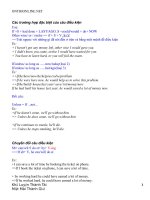 Cấu trúc câu điều kiện trong tiếng anh