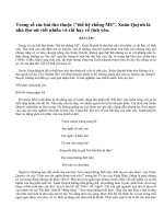 Về bài thơ Sóng của nhà thơ Xuân Quỳnh