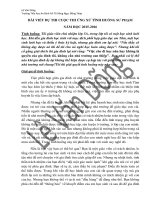 Xử lý tình huống sư phạm lớp 5