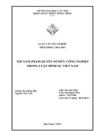 tội xâm phạm quyền sở hữu công nghiệp trong luật hình sự việt nam