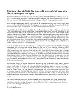 Thuyết minh về một căn bệnh gây nguy hại đến tính mạng con người