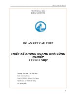 Thuyết minh đồ án kết cấu thép 2   D12XD02