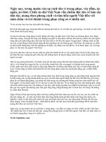 Áo dài Việt Nam.