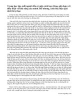 Nêu những suy nghĩ của em về vấn đề tự học