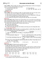 Chuyên đề 10 ỨNG DỤNG DI TRUYỀN học 