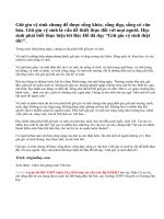 Bình luận về vấn đề giữ gìn vệ sinh.