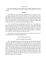 ôn thi đại học chuyên đề hồ chí minh 